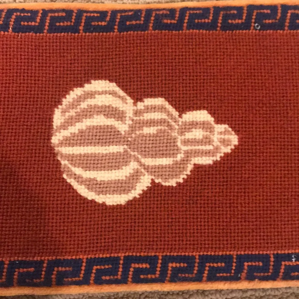NEEDLEPOINT HANDMADE LONG 4 FEET & 11 INCHES LONG